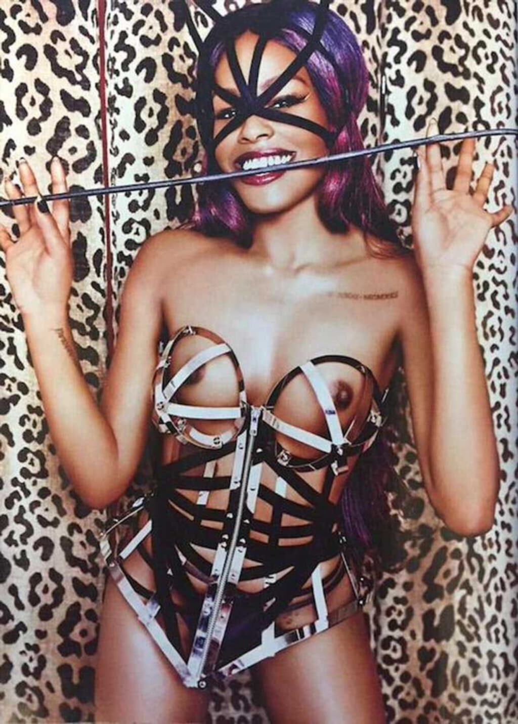 Azealia Banks в смелом сценическом сете (свежие снимки, кадр 81)