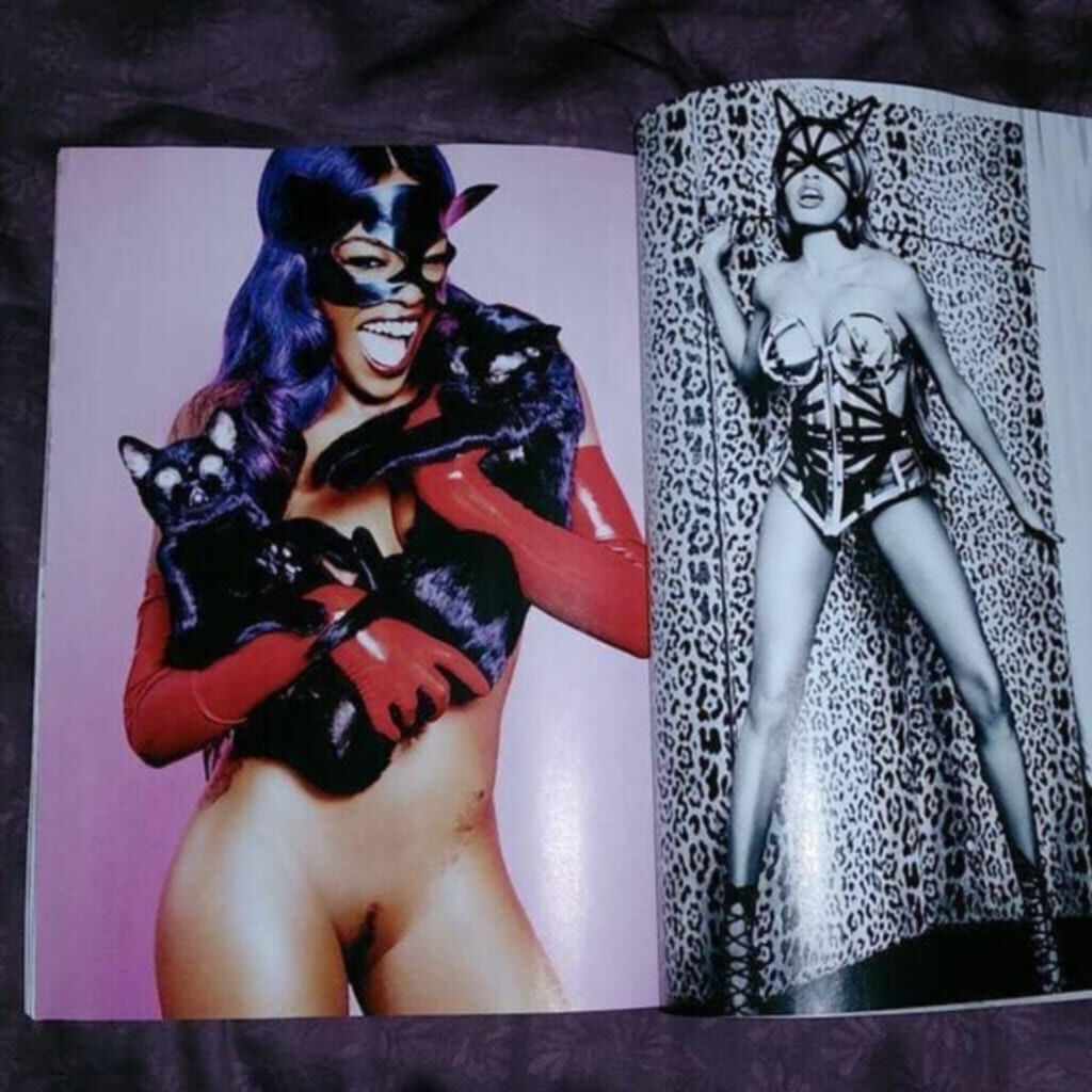 Azealia Banks в смелом сценическом сете (откровенный фотосет, кадр 61)