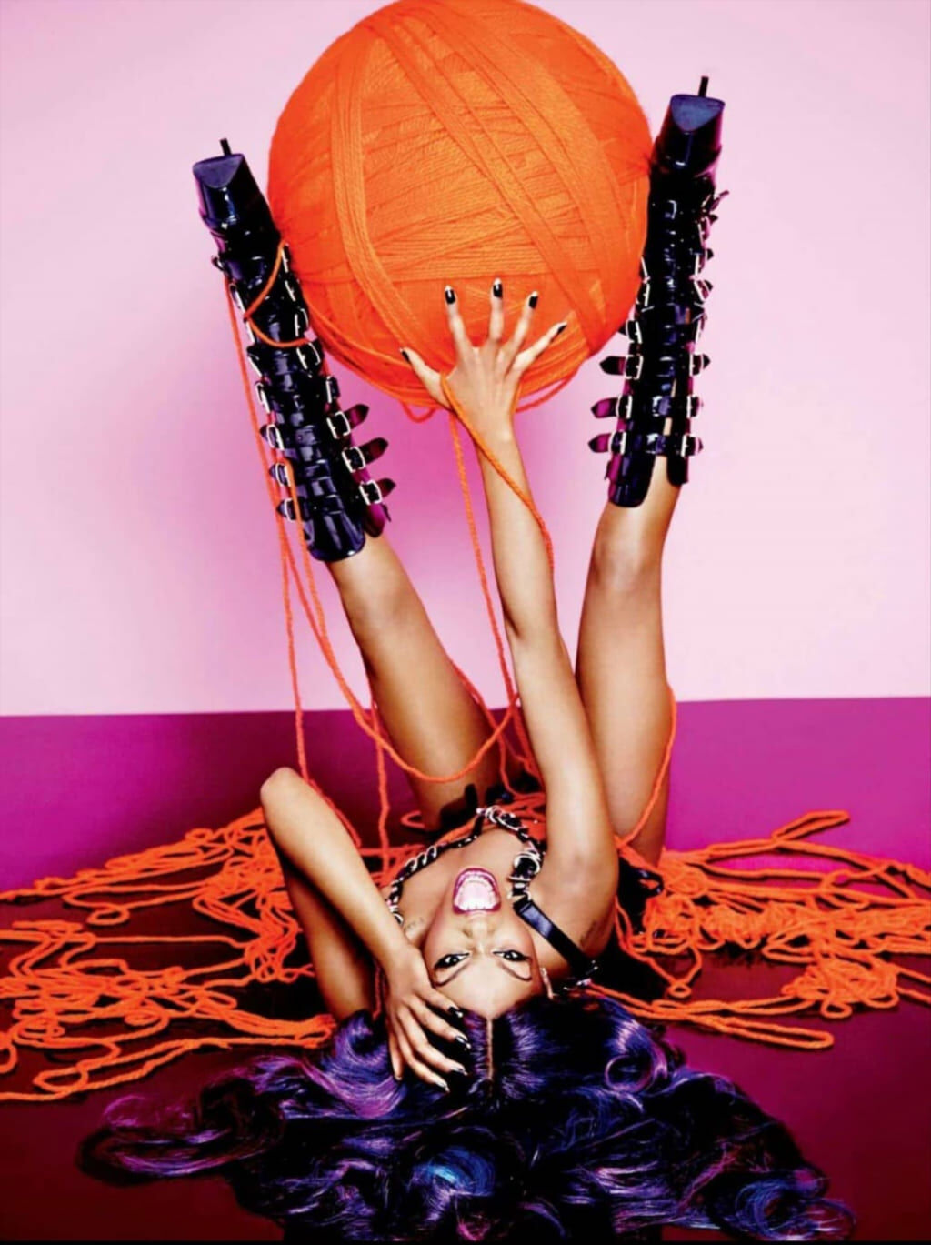Azealia Banks в смелом сценическом сете (в высоком качестве, кадр 41)