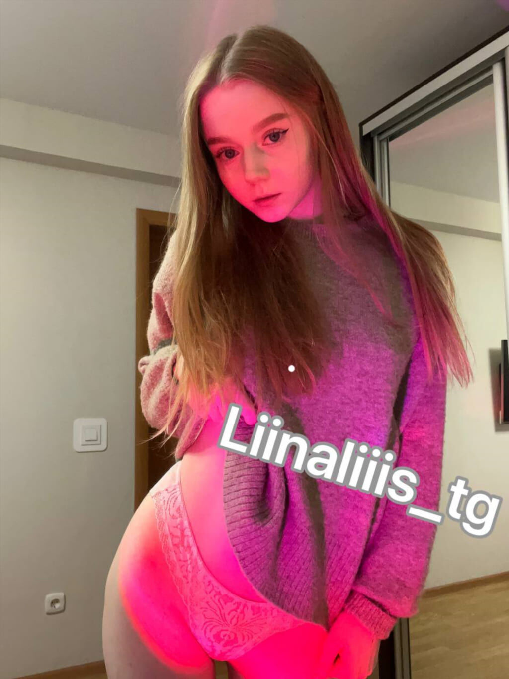 Алина Никитина в белье — эксклюзив #130 Слив liinaliiis в нижнем белье кадр 130