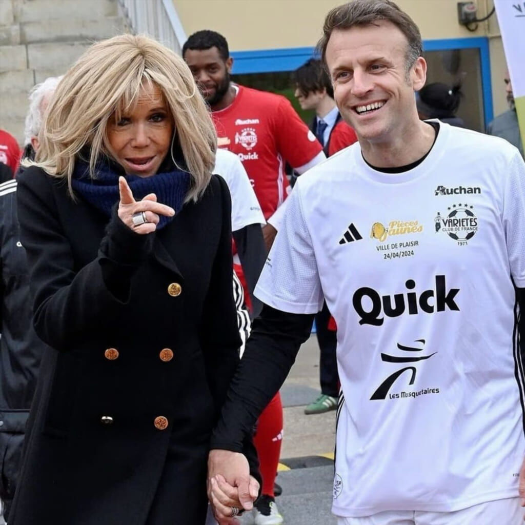 Архивные снимки Brigitte Macron (полный архив, кадр 61)