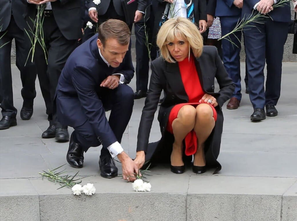 Неожиданный слив Brigitte Macron