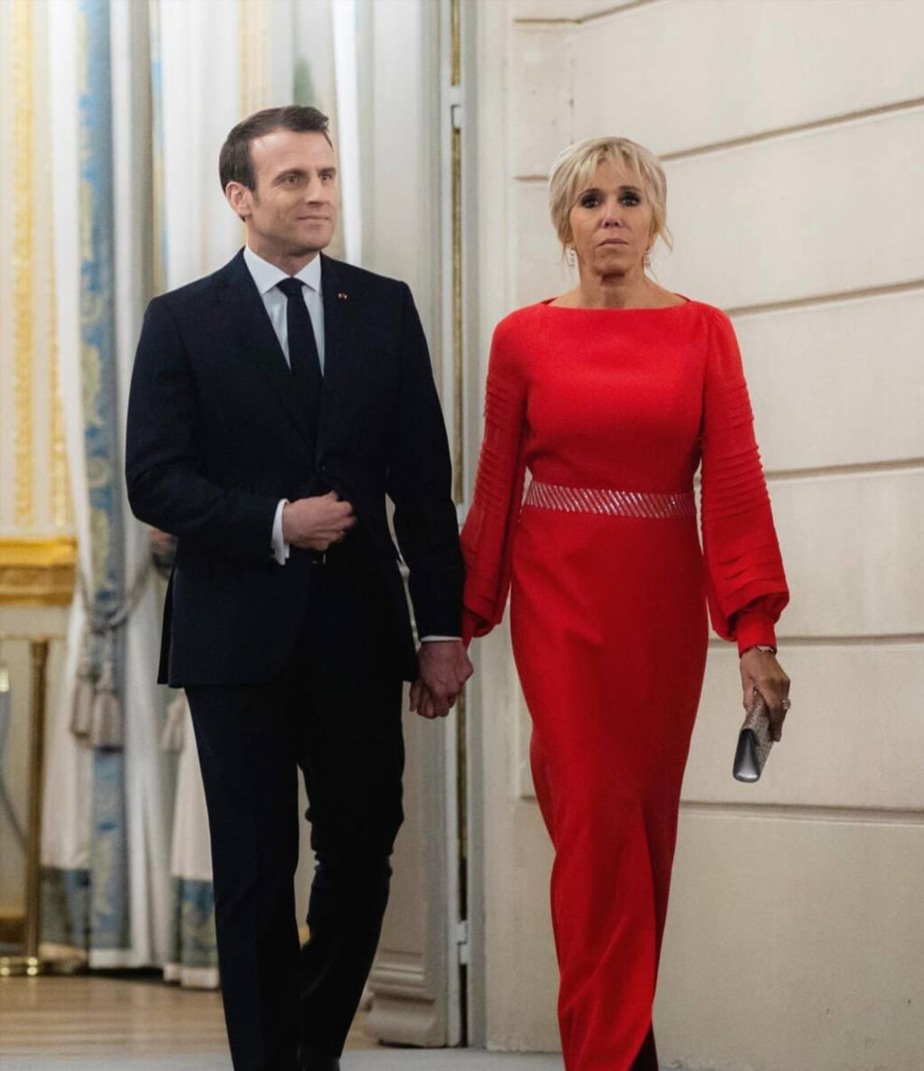 Новый слив фото Brigitte Macron (полный архив, кадр 115)