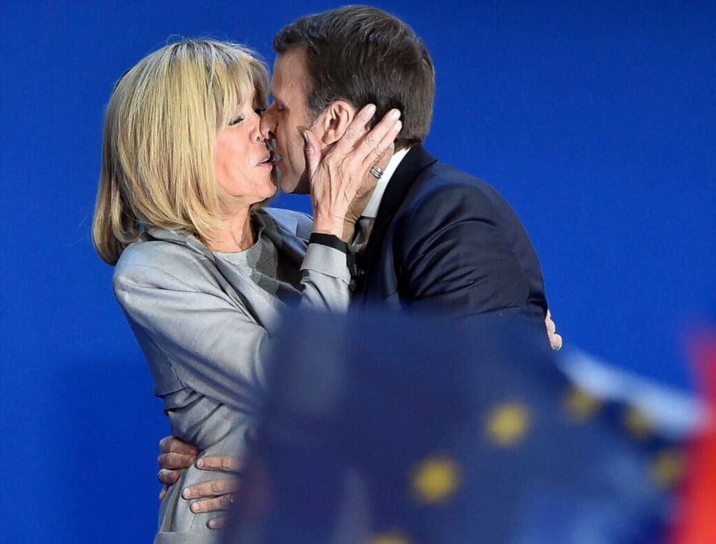 Свежий слив образов Brigitte Macron (в высоком качестве, кадр 107)