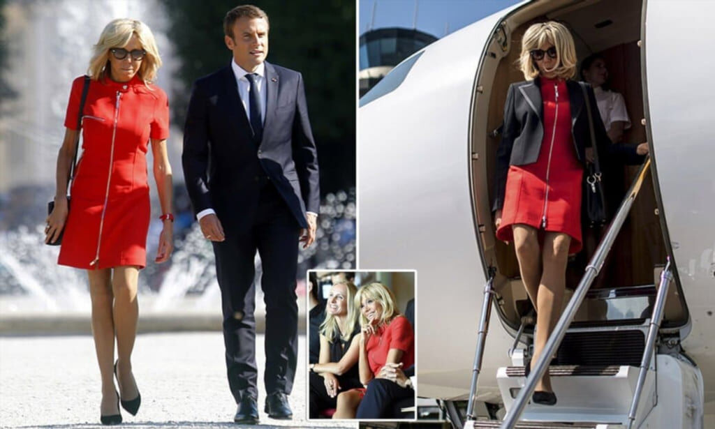 Новые снимки Brigitte Macron слив