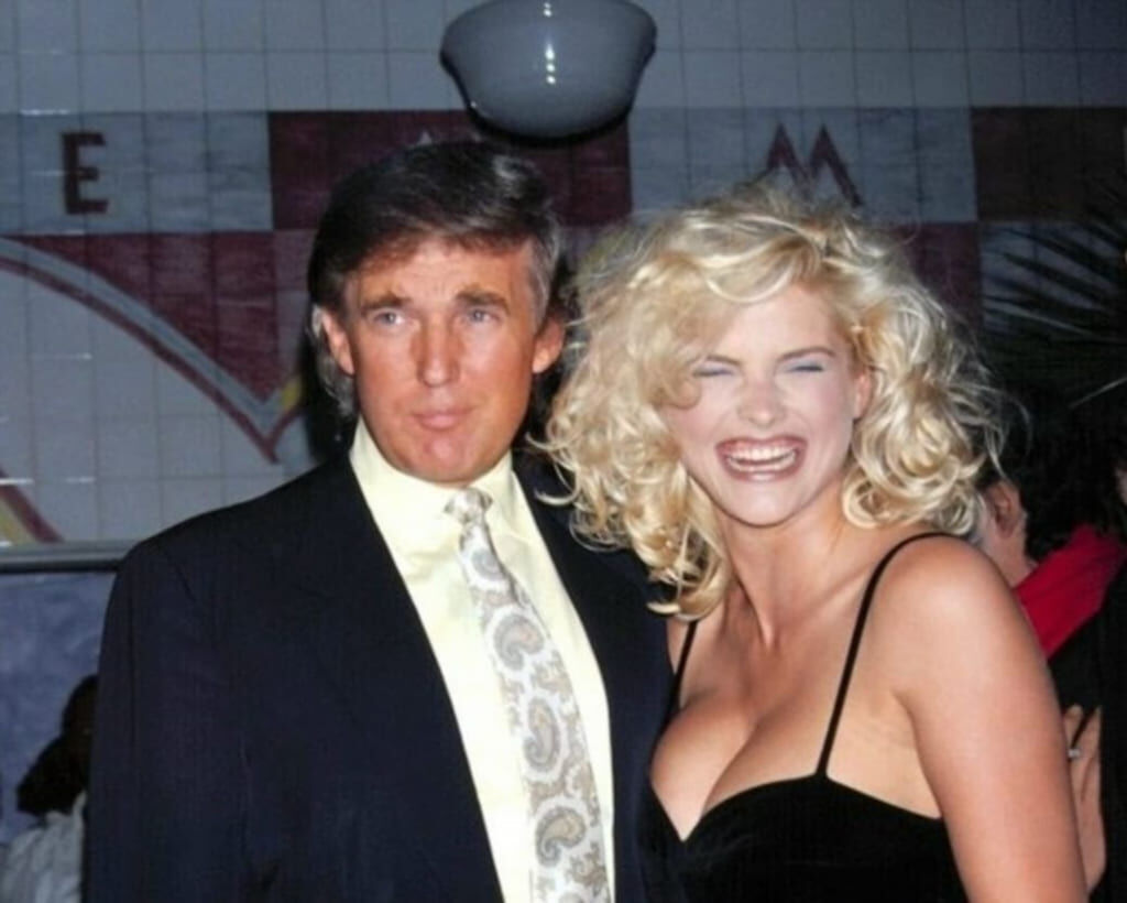 Архивный снимок Трампа Слив фото: Дональд Трамп в молодости