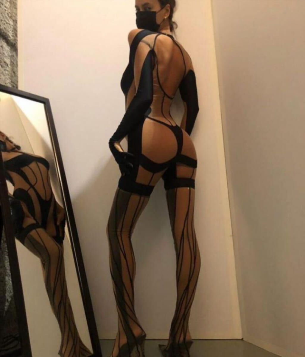 Слив бэкстейджа Ирины Шейк (откровенный фотосет, кадр 41)