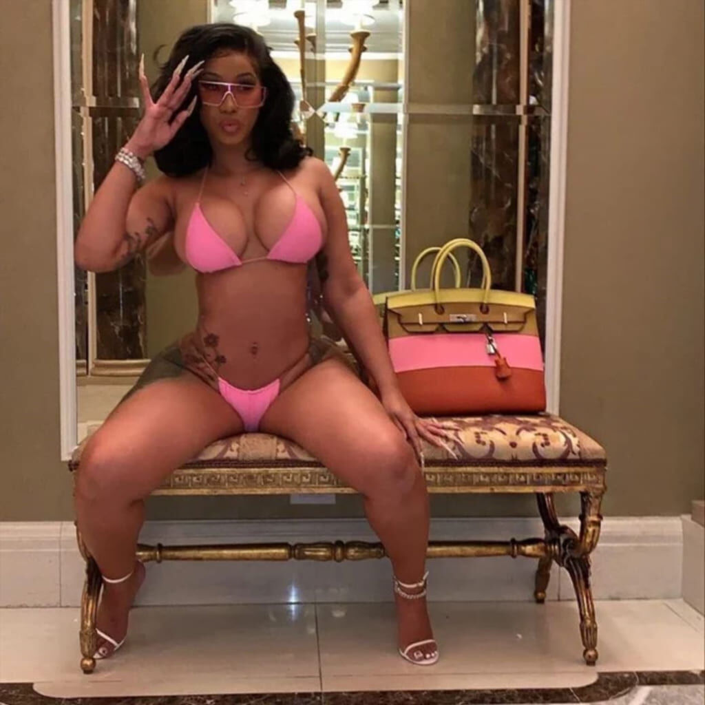 эксклюзивные кадры и слив карди би (cardi b) (кадры из закрытого архива, кадр 101)