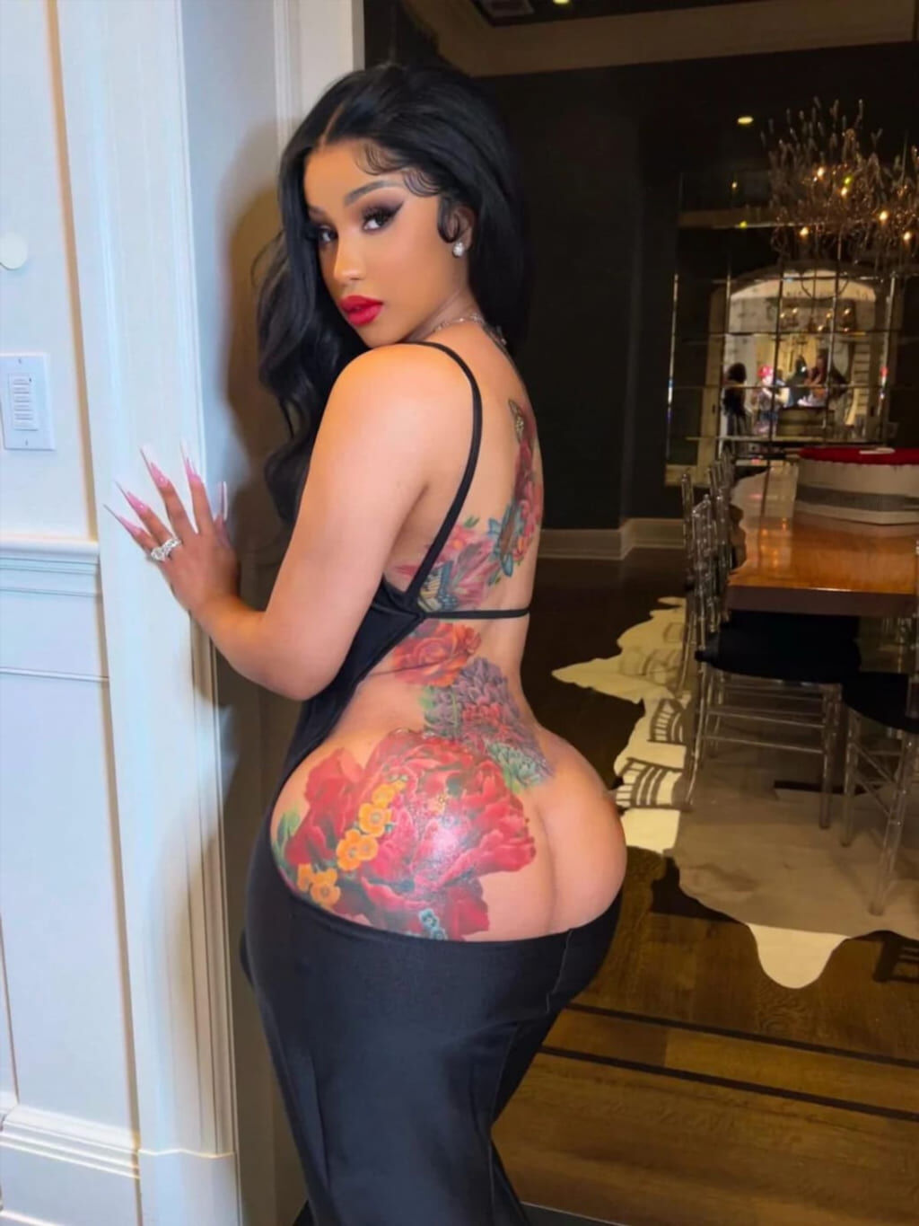 эксклюзивные кадры и слив карди би (cardi b) (кадры из закрытого архива, кадр 53)