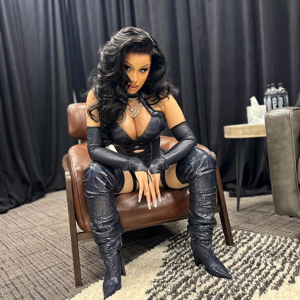 слитые фотографии карди би (cardi b) из архива (кадры из закрытого архива, кадр 88)