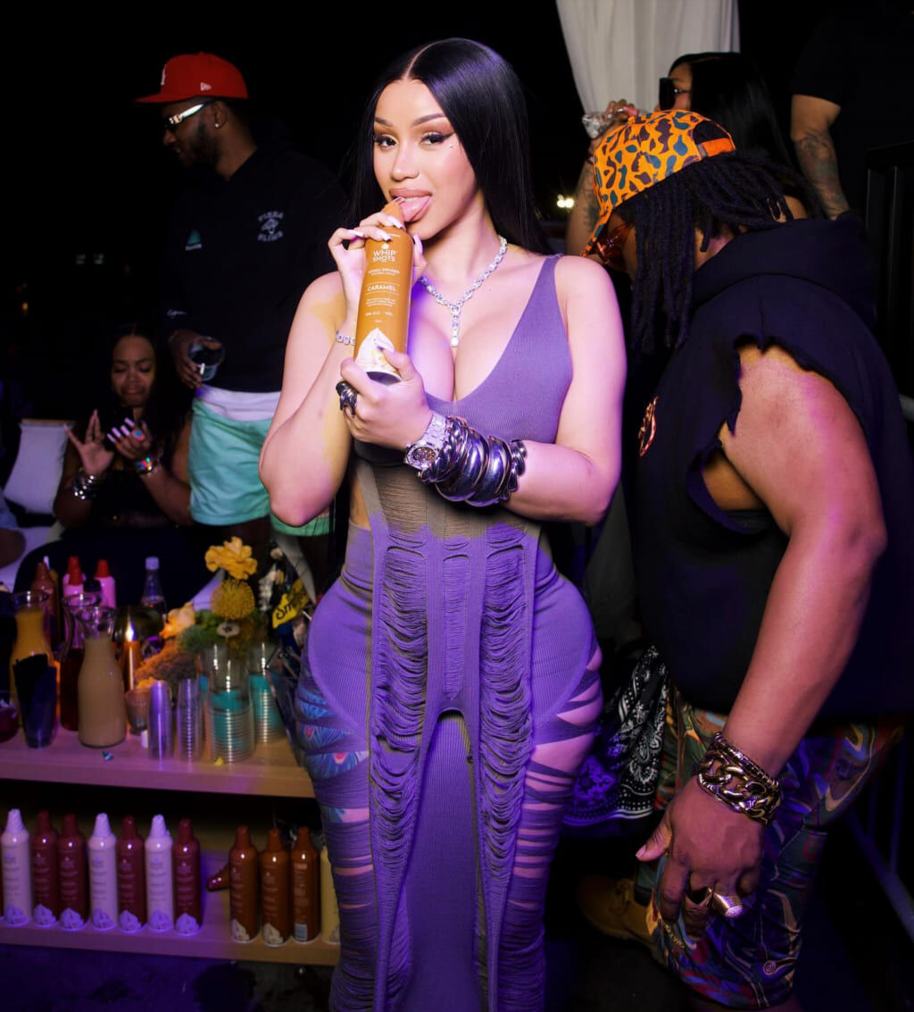 карди би (cardi b) слив откровенных фотосетов (детальный ракурс, кадр 109)