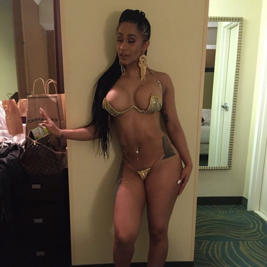 приватные снимки и слив карди би (cardi b) (откровенный фотосет, кадр 92)