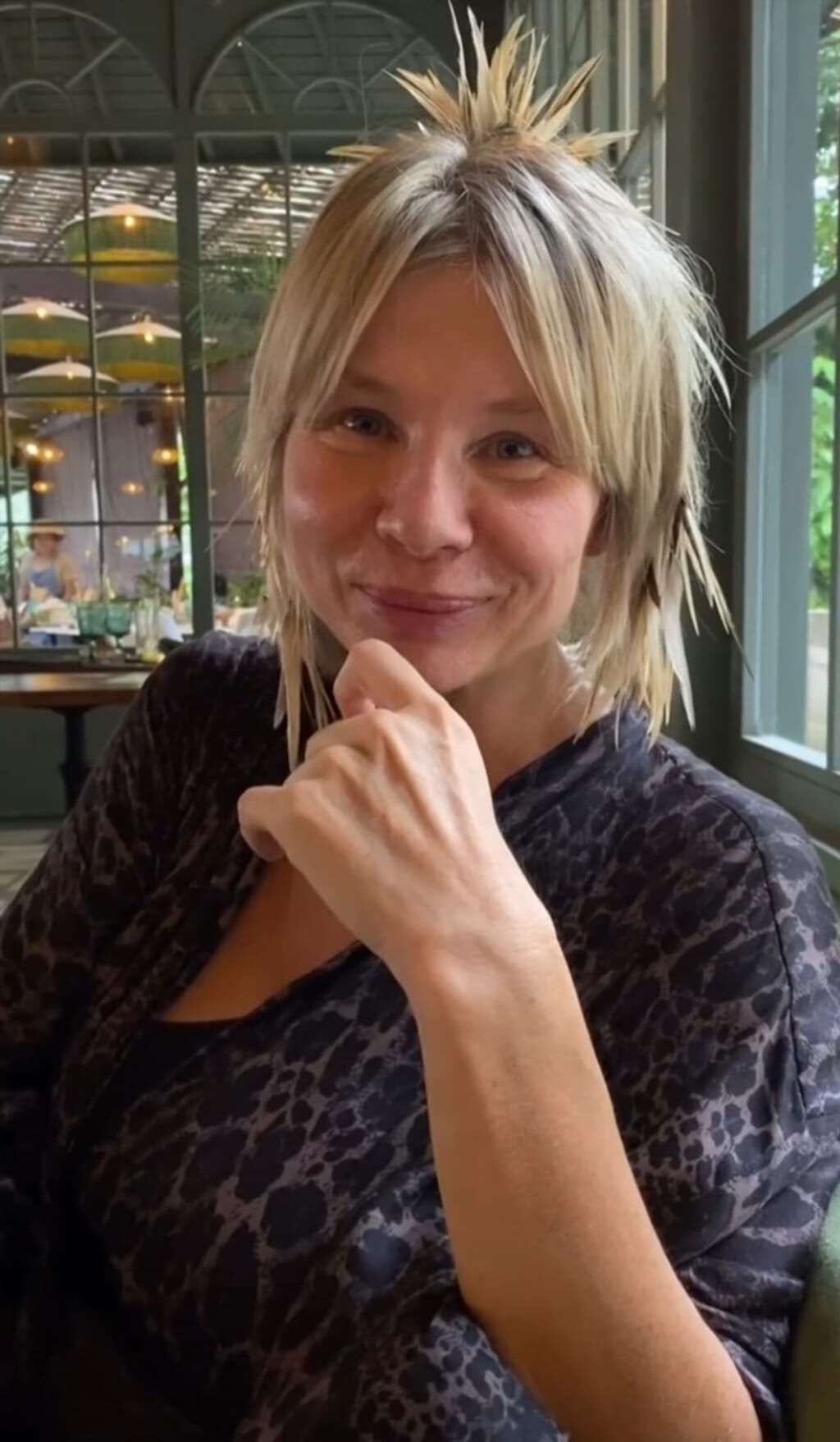 Nadya Basinger в кружевном белье