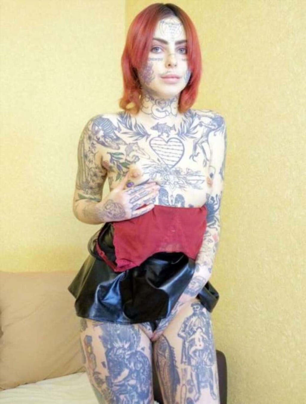 Свежий слив фотосета Полина Фейс