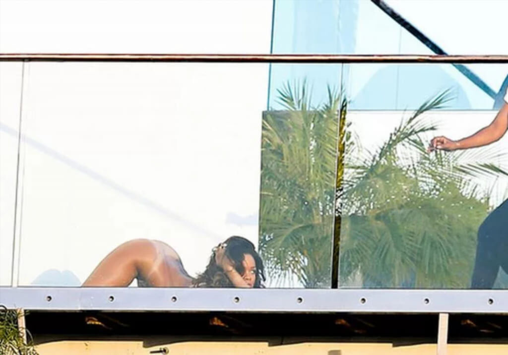 Слив бекстейджа с Rihanna (откровенный фотосет, кадр 76)