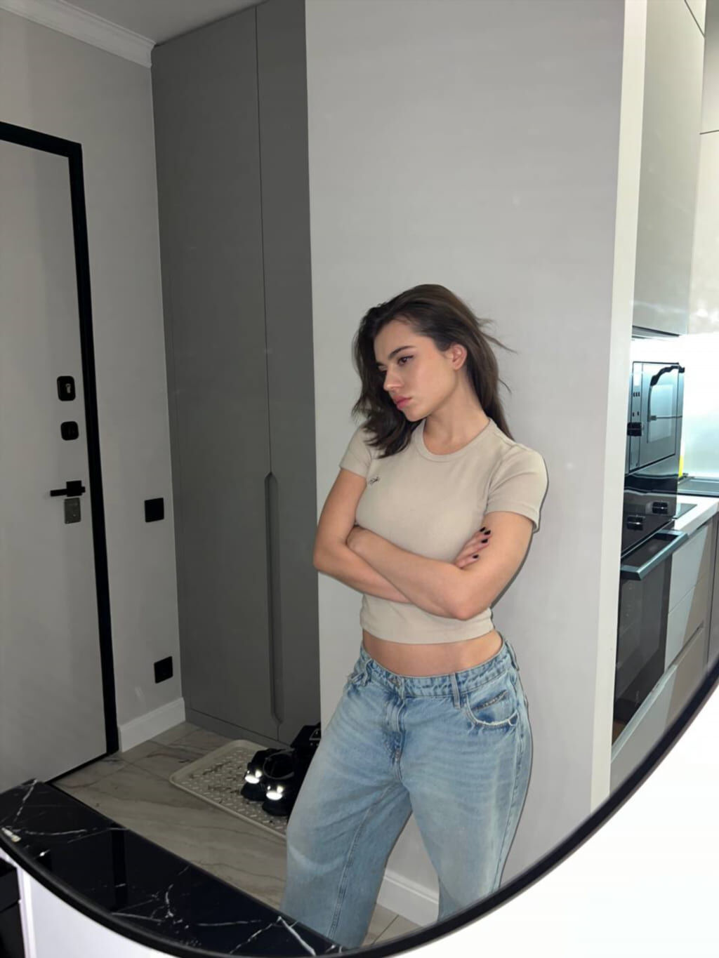 Слив Сабина Хайрова: фотосессия в студии (в высоком качестве, кадр 22)
