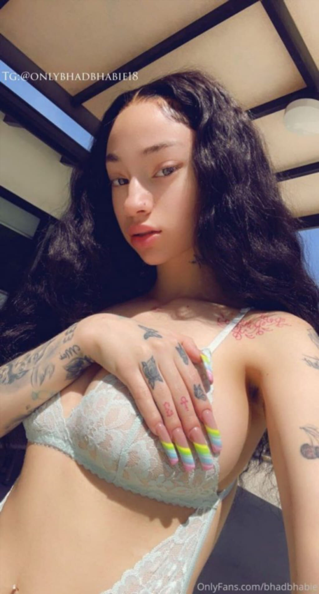 Эксклюзивный сет Bhad Bhabie — высокое качество #51 Слив Bhad Bhabie: эксклюзивный сет (в высоком качестве, кадр 51)