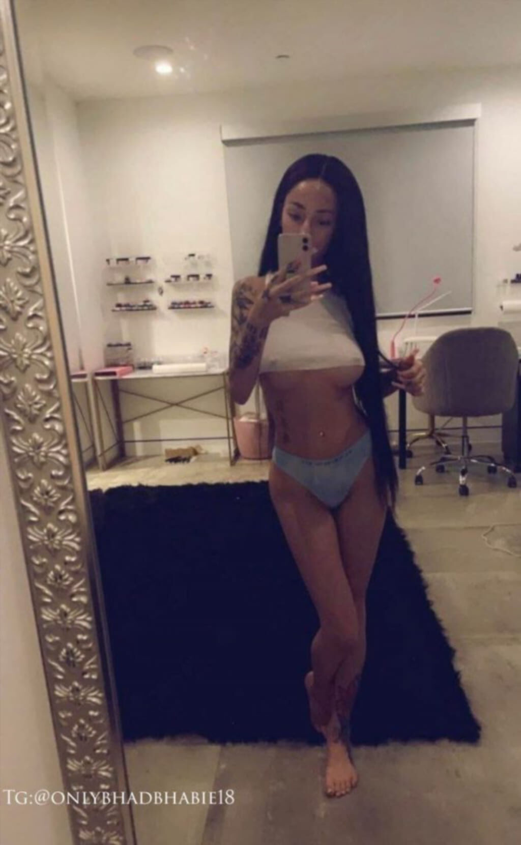 Bhad Bhabie в белье — подборка #73 Откровенный образ Bhad Bhabie в белье (свежие снимки, кадр 73)