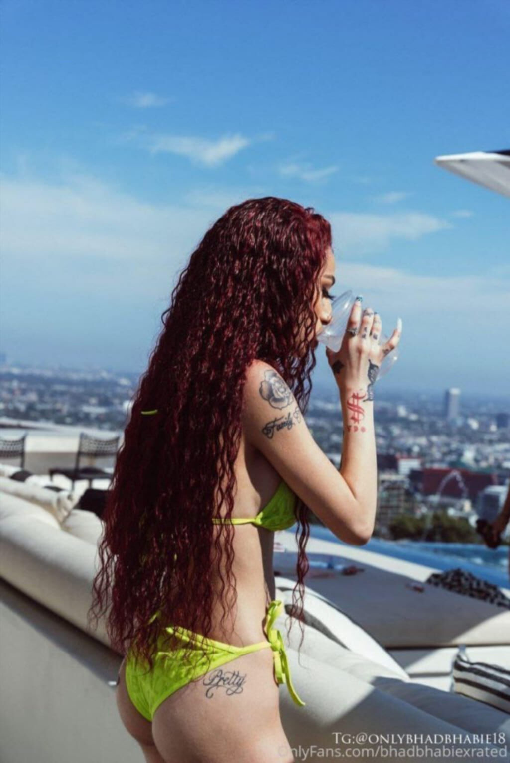 Приватные кадры певицы — фотосет #77 Приватные кадры Bhad Bhabie из архива (эксклюзивные кадры, кадр 77)