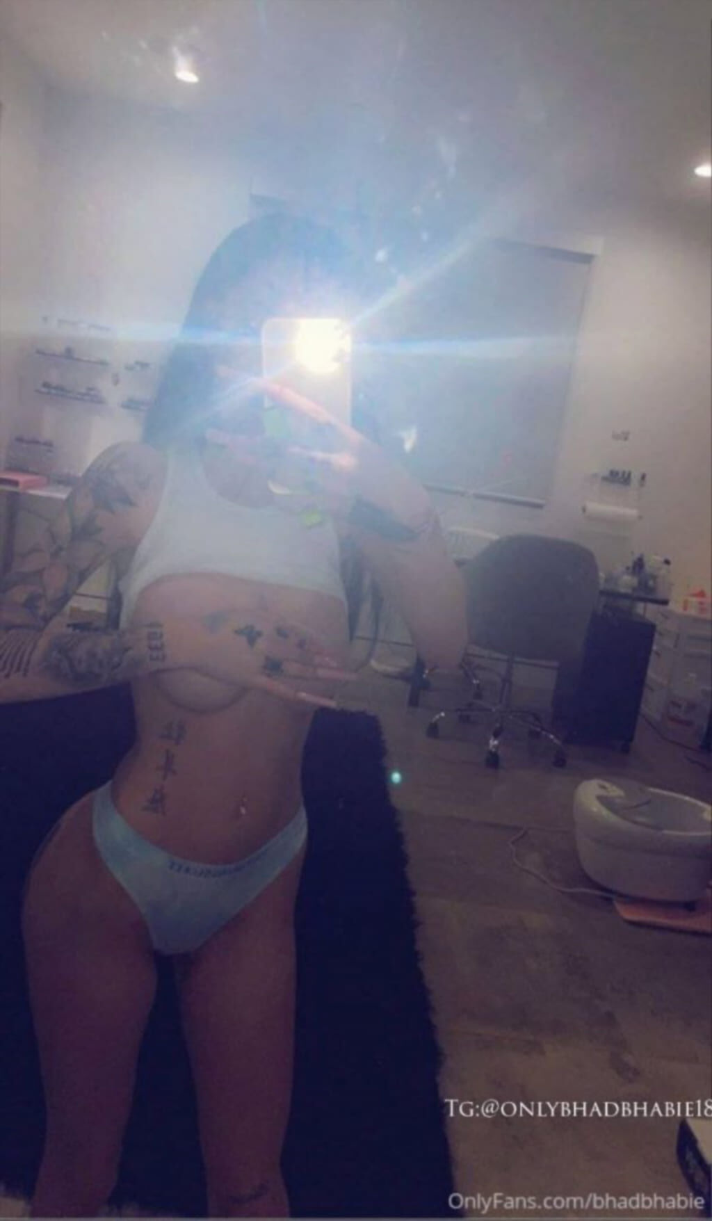 Горячий слив с фотосета Горячий слив Bhad Bhabie с фотосессии