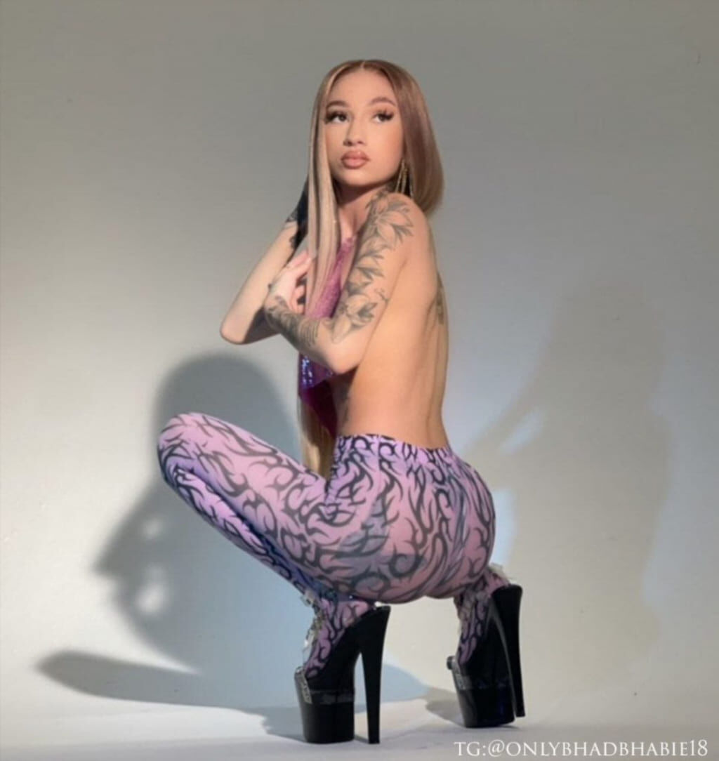 Дерзкая фотосессия звезды Слив Bhad Bhabie: дерзкая фотосессия