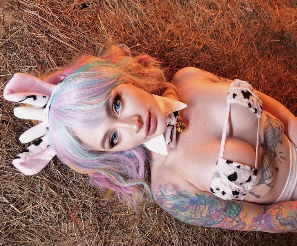 Редкие снимки со стримов Leah Meow (в высоком качестве, кадр 36)