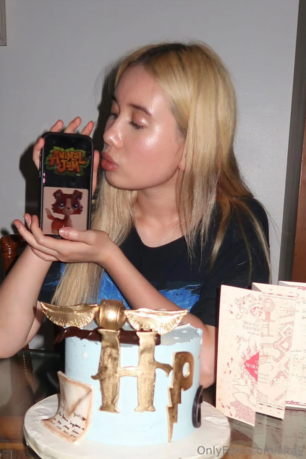 Слив Lil Tay со съемок нового клипа (свежие снимки, кадр 54)