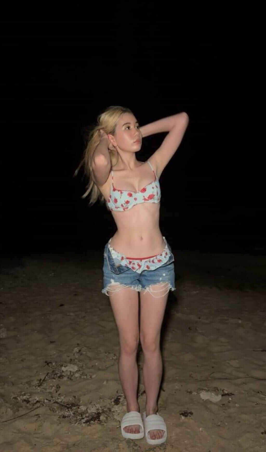 Слив Lil Tay со съемок нового клипа (свежие снимки, кадр 34)