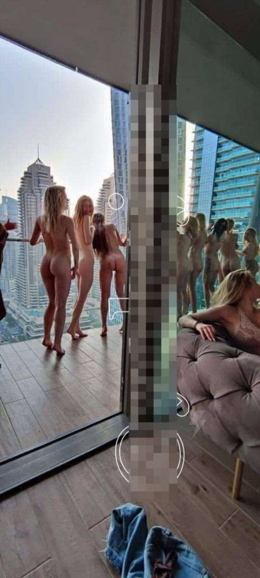 Слитый сет Portia Portia party Dubai, слитый фотосет